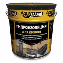 Мастика 10 кг. резино-битумный AquaMast ТЕХНОНИКОЛЬ (для кровли) ведро