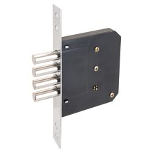 Замок врезной СТАНДАРТ 189-4MF-5K хром крестовой ключ