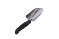 Совок пикеровочно-посадочный оцинкованный с пластиковой ручкой большой 1-1,2 мм.