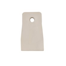 Шпатель  40 мм. резиновый, белый ПРОМИС