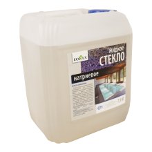 Клей жидкое стекло 7,5 кг. натриевое  ECOLUX