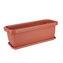 Ящик для цветов с поддоном 360х150х125 мм. (М303)