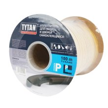 Уплотнитель P100 TYTAN 100мх9 мм.х5,5 мм. (коричневый)