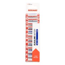 Элемент питания LR6 AA Alkaline 1,5V 2700 mAh REXANT (12 шт.)