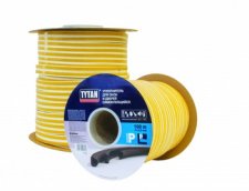 Уплотнитель D100 TYTAN 100мх9 мм.х7,5 мм. (белый)