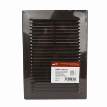 Решетка вентиляционная 183*253 мм. ЭРА 1825Р КОРИЧНЕВЫЙ разъемная с сеткой