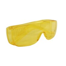 Очки защитные с душками желтые  ПРОМИС