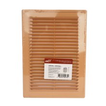 Решетка вентиляционная 183*253 мм. ЭРА 1825Р БЕЖЕВЫЙ разъемная с сеткой