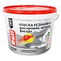 Краска водоэмульсионная резиновая 12 кг. база А DALI Рогнеда