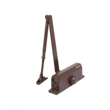 Доводчик дверной БУЛАТ ДД 100/A-C коричневый (40-120 кг.) ULTIMATE морозостойкий