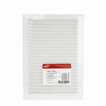 Решетка вентиляционная 170*240 мм. ЭРА 1724С неразъемная с сеткой