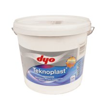 Краска акриловая интерьерная 5 л. шелковисто-матовая TEKNOPLAST антибактериальная с добавлением тефлона (разбавление до 10%) DYO