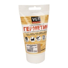 Герметик для наружных и внутренних работ силиконизированный 0,16 кг. ВГТ (бук)
