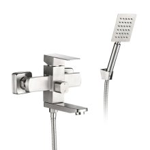 Смеситель для ванной нержавеющая сталь одноручковый KUBUS Wesnaart