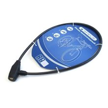 Замок велосипедный трос АПЕКС PD-81-80СМ d8 мм. (80 см.)