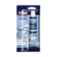 Герметик силиконовый санитарный  85 мл.  (белый) TYTAN Professional