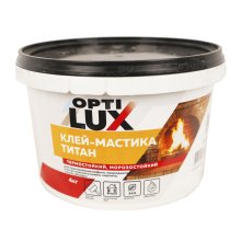 Клей мастика  4 кг. Оптилюкс ИЖСИНТЕЗ