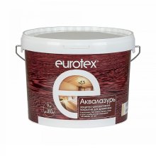 Лак-антисептик для внутренних и наружных работ 0,9 кг.  (белый) EUROTEX Рогнеда