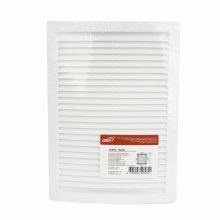 Решетка вентиляционная 180*250 мм. ЭРА 1825РЦ неразъемная с сеткой