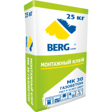 Клей монтаж 25 кг. МК БЛОК BERGhome