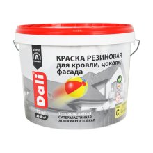 Краска водоэмульсионная резиновая 12кг База С DALI Рогнеда