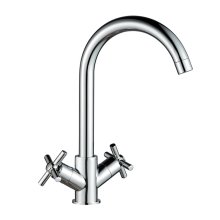 Смеситель для кухни латунный двухручковый KOMETA Wesnaart