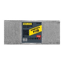 Сетка алмазная №120 105*280 мм. набор 10 шт. ATAMAN