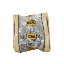 Держатель для труб универсальный Ф16 002 Светло-серый ИДЕАЛ (20 шт.)