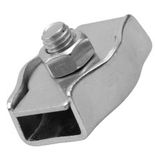 Зажим для тросов одинарный цинк C-SWR4 М4