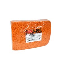 Губка 160*110*60 мм. вискоза оранжевая 670-200 DЕCOR