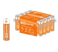 Элемент питания LR6 AA Alkaline 1,5V BOX-24 TDM (цена за 24ШТ)
