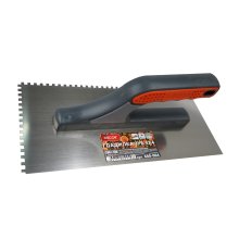 Гладилка нержавеющая сталь 280*130 мм. зуб 4х4 мм. PROFI 680-004 DECOR