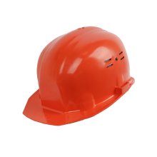 Каска строительная оранжевая ПРОМИС