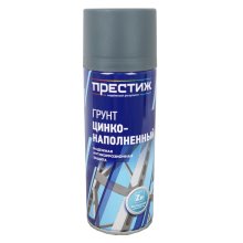 Грунт аэрозольный 520 мл. цинконаполненный серый  Престиж