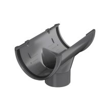 Воронка желоба (серый) ТН ПВХ ТехноНИКОЛЬ