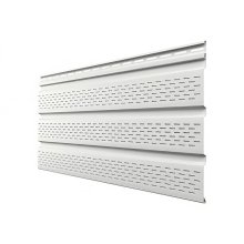 СОФИТ виниловый полностью перфорированный 0,340*3м белый (Жасмин)