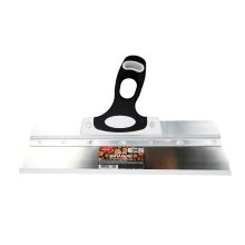 Шпатель 350 мм. нержавеющая сталь 2К ручка для финишных  работ Black White DECOR