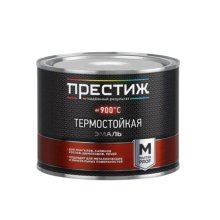 Эмаль термостойкая 400ºС  0,4кг черный  ПРЕСТИЖ (28/1400)