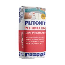 Клей плиточный для внутренних и наружных работ 25 кг. ПЛИТОНИТ PLITOMAX В+