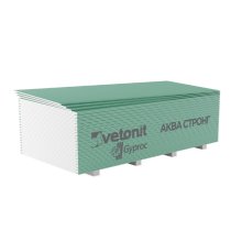 Гипсокартон 2500*1200*15 мм. ГКЛ Vetonit Аква Стронг