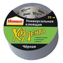 Лента ХозЛента Момент, 25 м (серебряная)