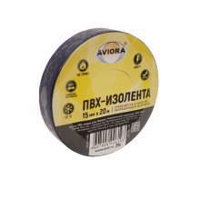 Изолента пвх 15 мм.*20 м. синий AVIORA