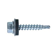 Саморез кровельный 4,8*35 сверло шайба (4000шт)