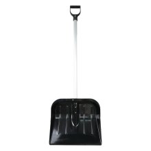 Лопата пластмассовая  446х357 мм. Эконом с черенком (М7827)