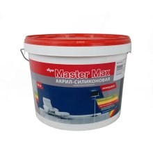 Краска акриловая интерьерная 10 кг. матовая MASTERMAX SILIKONLU (разбавлять до 15%) DYO