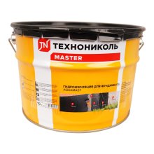 Мастика 10 кг. битумная AquaMast ТЕХНОНИКОЛЬ (для фундамента) ведро