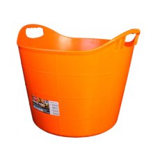 Ведро гибкое 60 л. сверхпрочное оранжевое 410-0060 DЕCOR