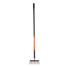 Грабли прямые 7 зубов mini для цветов и кустарников FINLAND Light