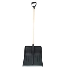 Лопата пластмассовая 410х410 Финская, черенок V-ручка ф32