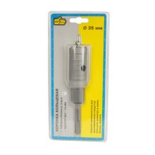 Коронка по камню 35 мм. SDS-плюс и центрирующим сверлом в сборе ПРОМИС